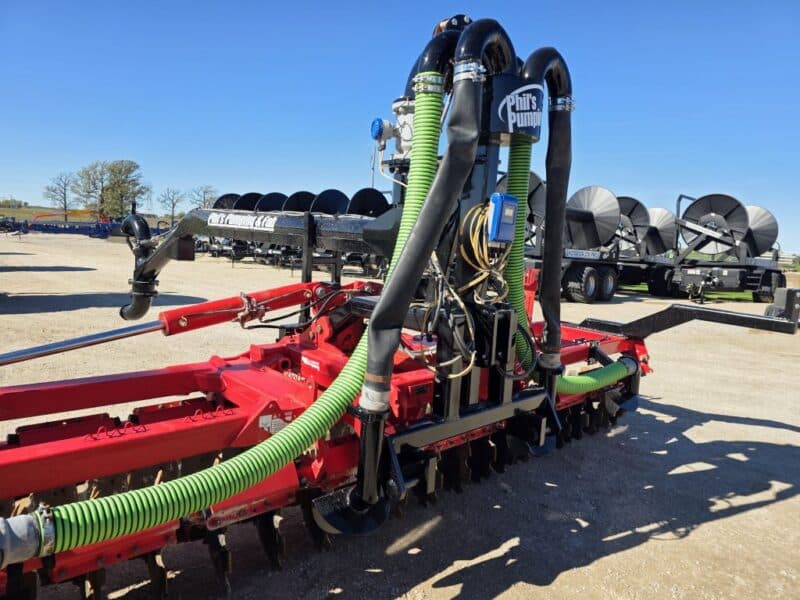 #49 Phil’s Pumping 20′ Pottinger Disc Manure Incorporator w. 6″ Swing pipe