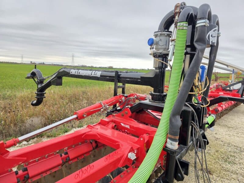 #49 Phil’s Pumping 20′ Pottinger Disc Manure Incorporator w. 6″ Swing pipe