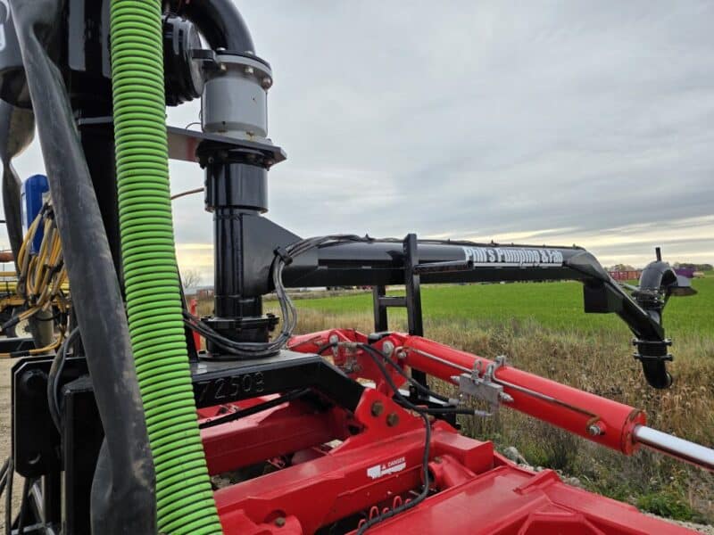 #49 Phil’s Pumping 20′ Pottinger Disc Manure Incorporator w. 6″ Swing pipe