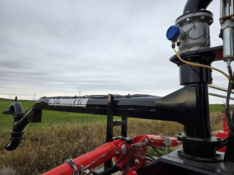 #49 Phil’s Pumping 20′ Pottinger Disc Manure Incorporator w. 6″ Swing pipe