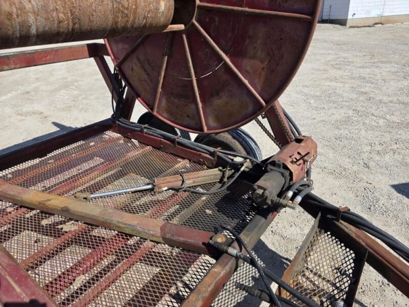 Hydro 8 x 6″ Tandem Axle Hose Cart Holds 1 Mile of 6″.