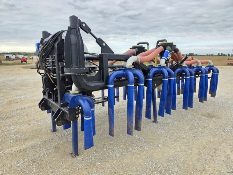 Lightly Used 48′ Dribble Bar w. H.D. 6″ Stinger w. Mini Manifolds to 4″ Hoses