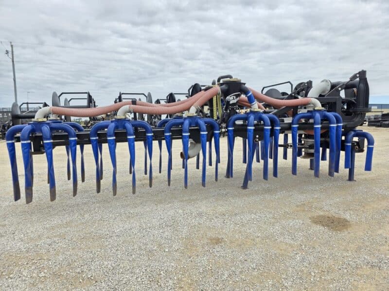 Lightly Used 48′ Dribble Bar w. H.D. 6″ Stinger w. Mini Manifolds to 4″ Hoses