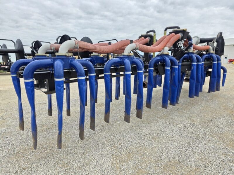 Lightly Used 48′ Dribble Bar w. H.D. 6″ Stinger w. Mini Manifolds to 4″ Hoses