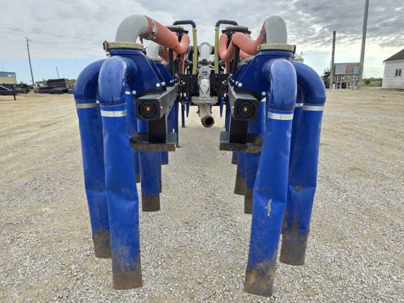 Lightly Used 48′ Dribble Bar w. H.D. 6″ Stinger w. Mini Manifolds to 4″ Hoses