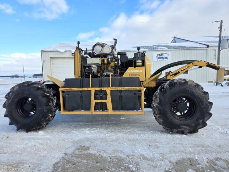 2025 Bazooka FarmStar Wolverine w. 7.1L Cat 300 HP w. 390 Hrs