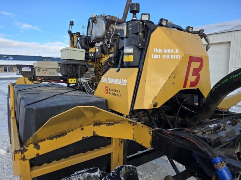 2025 Bazooka FarmStar Wolverine w. 7.1L Cat 300 HP w. 390 Hrs