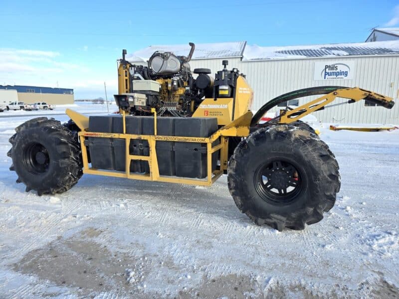 2025 Bazooka FarmStar Wolverine w. 7.1L Cat 300 HP w. 390 Hrs