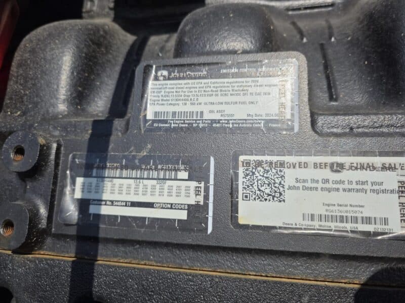 550 HP Phil’s 13.6L John Deere Power Unit 6819MPC Sand Cornell w. UTV Ramps w. 712 Hours.