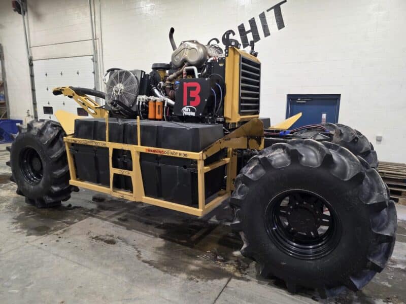 2025 Bazooka FarmStar Wolverine w. 7.1L Cat 300 HP w. 392 Hrs