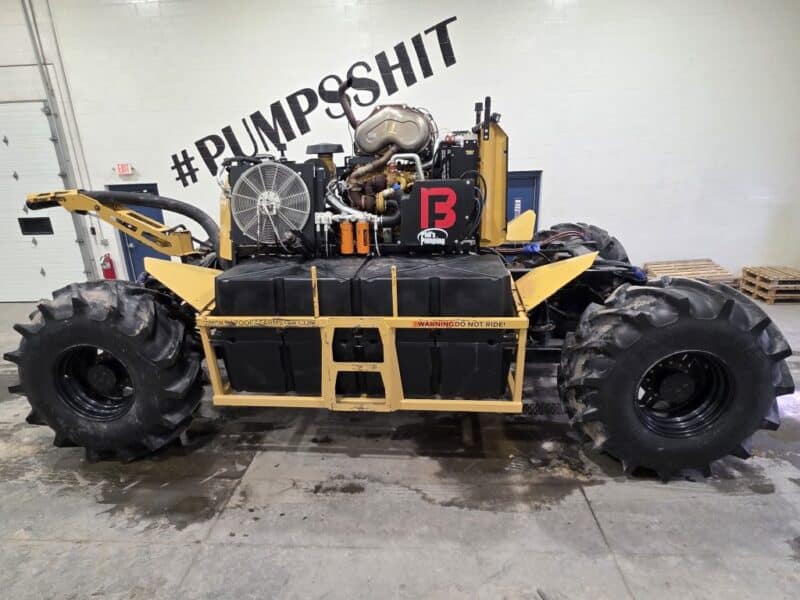 2025 Bazooka FarmStar Wolverine w. 7.1L Cat 300 HP w. 392 Hrs