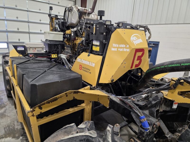 2025 Bazooka FarmStar Wolverine w. 7.1L Cat 300 HP w. 392 Hrs