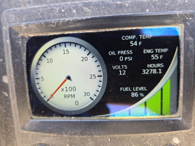 AC-83 375 CFM 2016 Sullivan 4.5L Cummins Engine Air Compressor