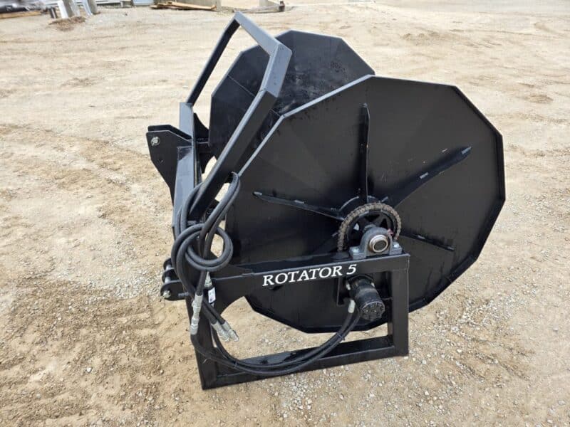 Phil’s Mini 3pt Rotator 5 Hose Reel Holds 1000′ of 6″
