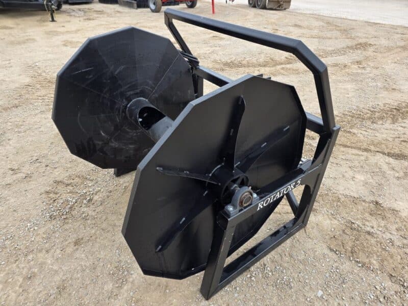 Phil’s Mini 3pt Rotator 5 Hose Reel Holds 1000′ of 6″