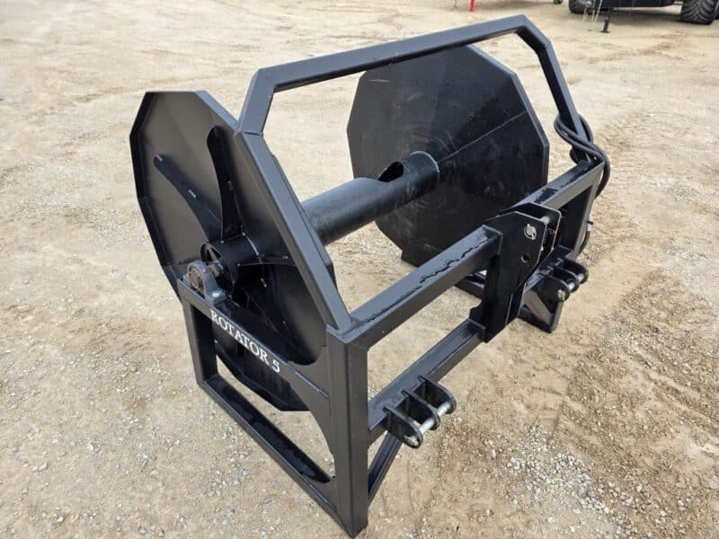 Phil’s Mini 3pt Rotator 5 Hose Reel Holds 1000′ of 6″