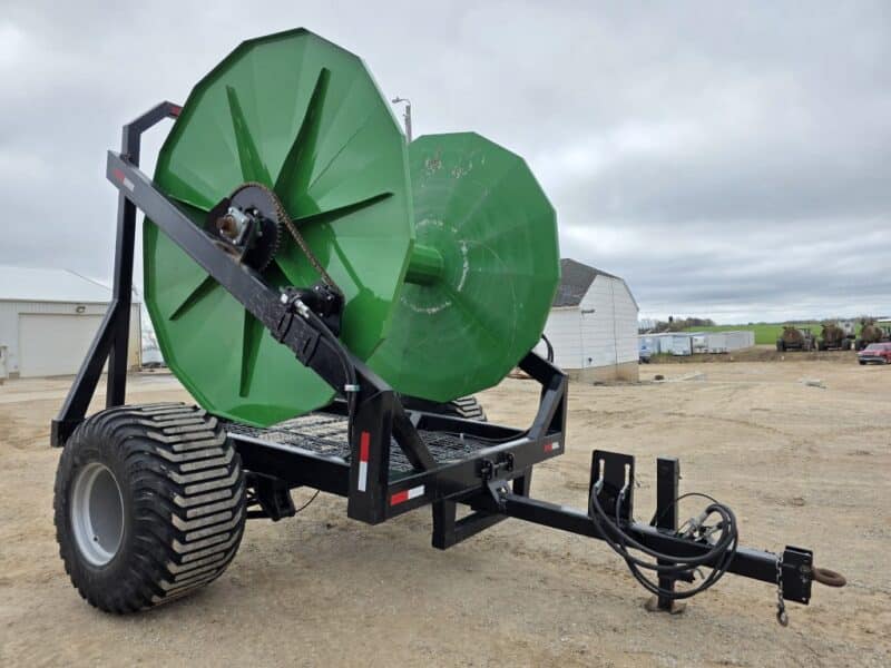 Hydraulic Driven Single Axle Hose Reel Holds 10-8″