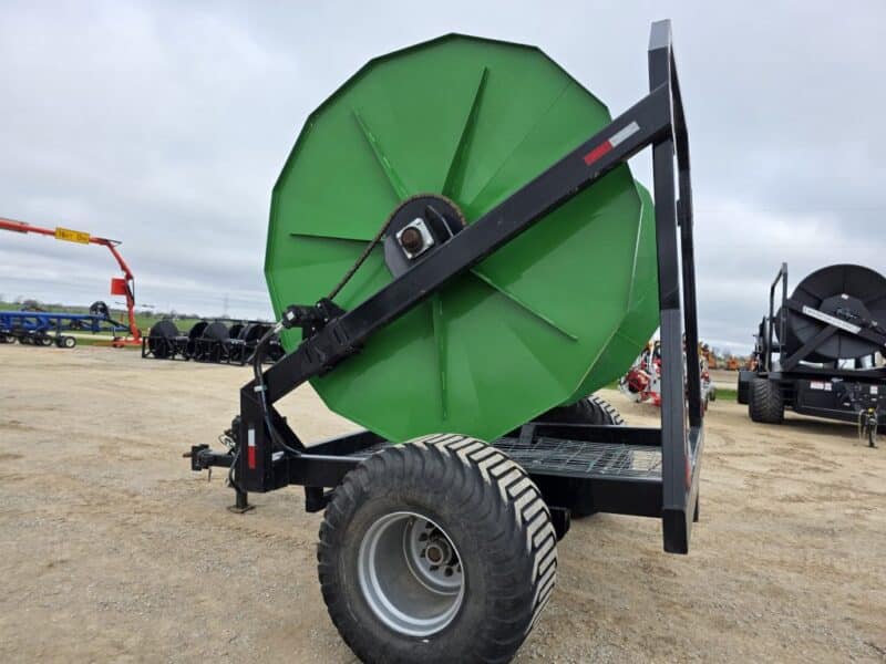 Hydraulic Driven Single Axle Hose Reel Holds 10-8″