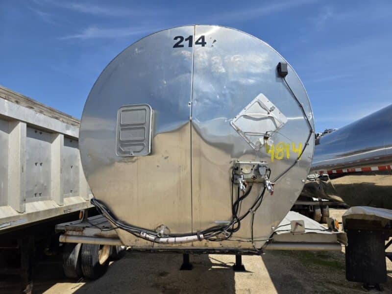 U-4814 1998 TrailMaster 7000 Gallon Stainless Steel Semi Tanker