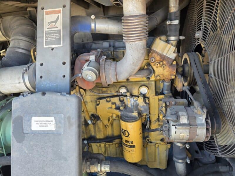 AC-85 750 CFM 2007 Sullair Cat C9 Engine Air Compressor