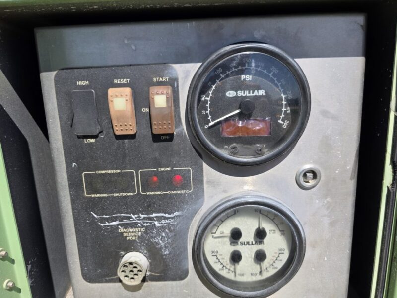 AC-85 750 CFM 2007 Sullair Cat C9 Engine Air Compressor