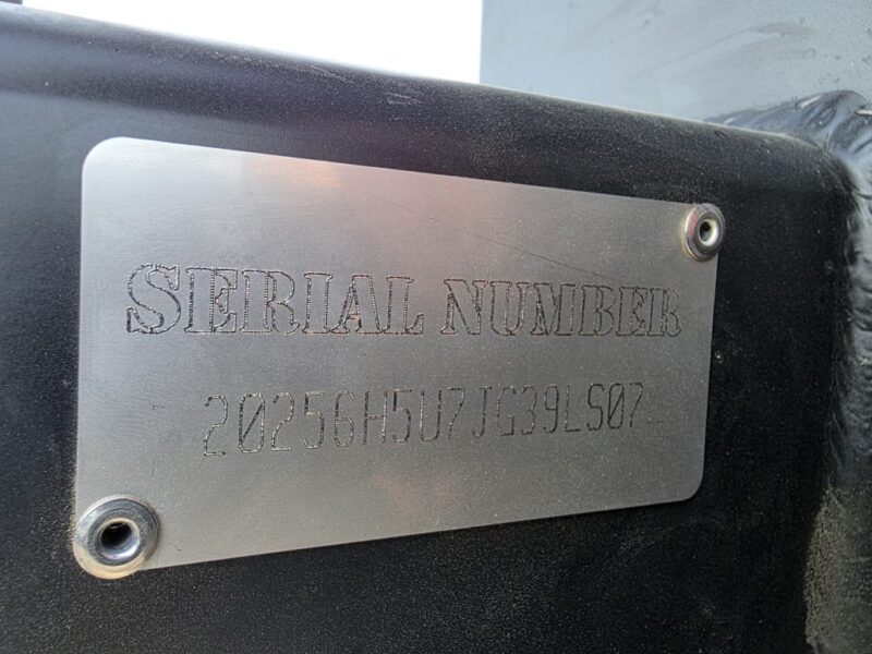 SS EXPRESS Gooseneck Manure Boat Trailer For Wolverine and Crawler Agitation Boats