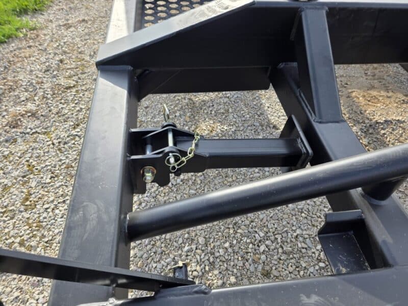 SS EXPRESS Gooseneck Manure Boat Trailer For Wolverine and Crawler Agitation Boats