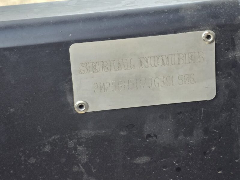 SS EXPRESS Gooseneck Manure Boat Trailer For Wolverine and Crawler Agitation Boats