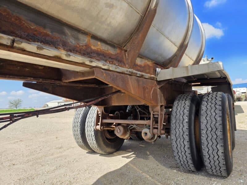 T-36 1981 Brenner 6700 Gallon Stainless Steel Semi Tanker