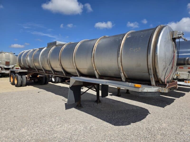 T-36 1981 Brenner 6700 Gallon Stainless Steel Semi Tanker