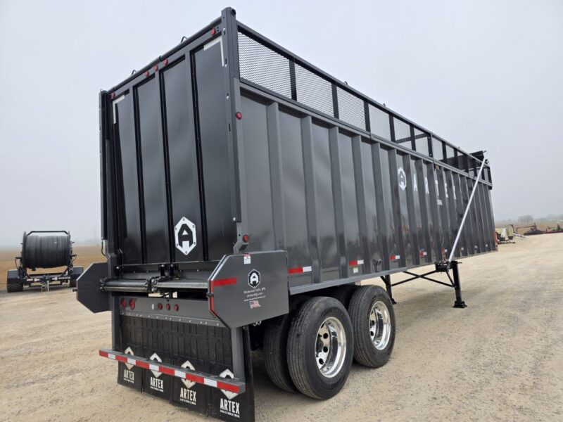 36′ Artex Trailer Feed Box-TR3606-with 2′ Mesh Sides