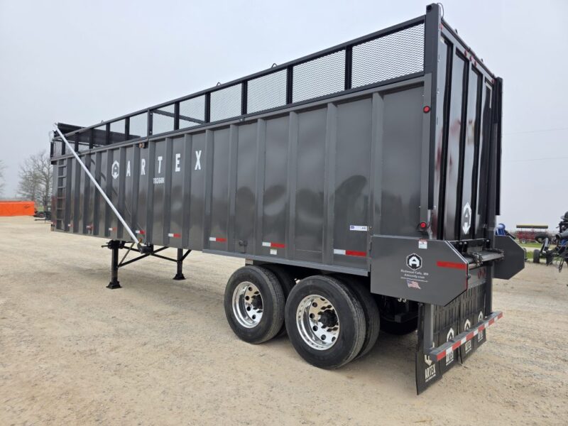 36′ Artex Trailer Feed Box-TR3606-with 2′ Mesh Sides