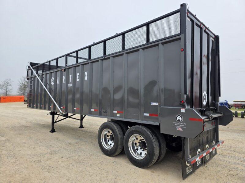 36′ Artex Trailer Feed Box-TR3606-with 2′ Mesh Sides