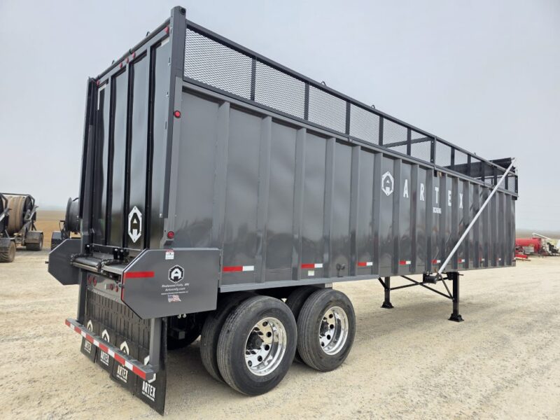 36′ Artex Trailer Feed Box-TR3606-with 2′ Mesh Sides