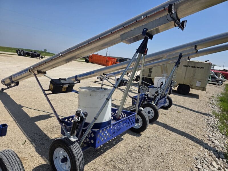 12″ Phil’s Load Stand w.Basket, Foam Injection, Wheel Jacks & Lights.