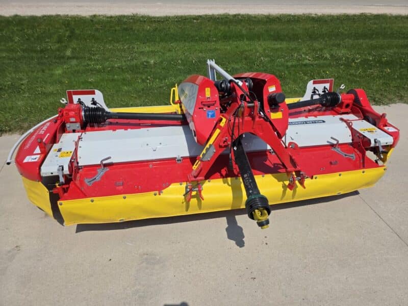 Pottinger Front Mower Novacat 351 Alpha Motion w. Rubber Roller Conditioners