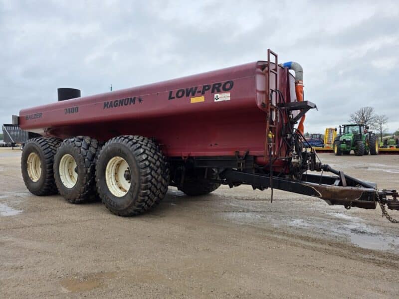 7400 Gallon TriAxle Balzer Tanker