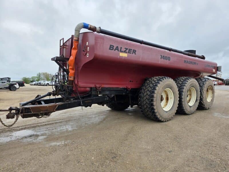 7400 Gallon TriAxle Balzer Tanker