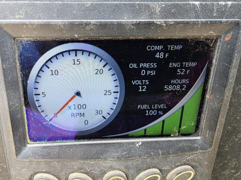AC-86 375 CFM 2015 Sullivan 4.5L Cummins Engine Air Compressor