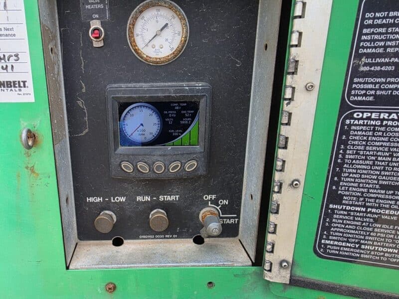 AC-86 375 CFM 2015 Sullivan 4.5L Cummins Engine Air Compressor