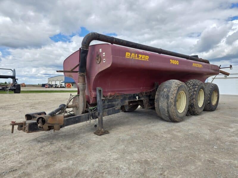 7400 Gallon TriAxle Balzer Tanker