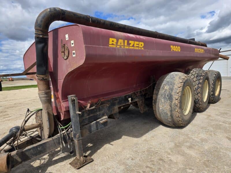 7400 Gallon TriAxle Balzer Tanker