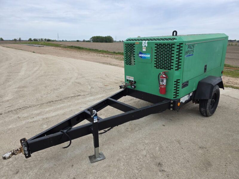 AC-84 425 CFM 2019 Doosan 4.5L Cummins Engine Air Compressor