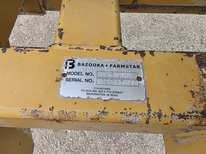Bazooka FarmStar 30′ Splash Pan with 6″ Stinger