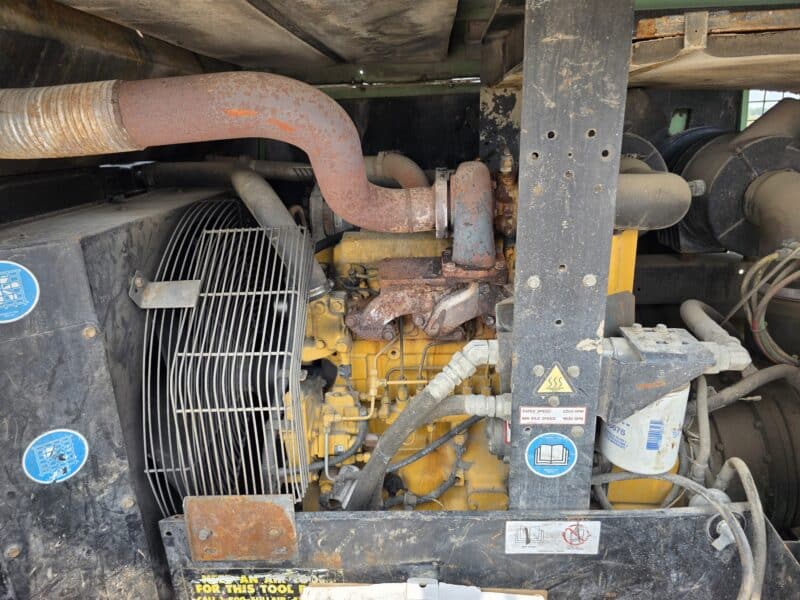 AC-90 375 CFM 2012 Sullair 4.5L John Deere Engine Air Compressor