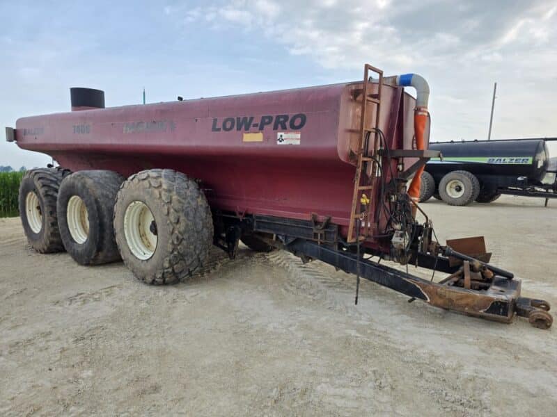 7400 Gallon TriAxle Balzer Tanker