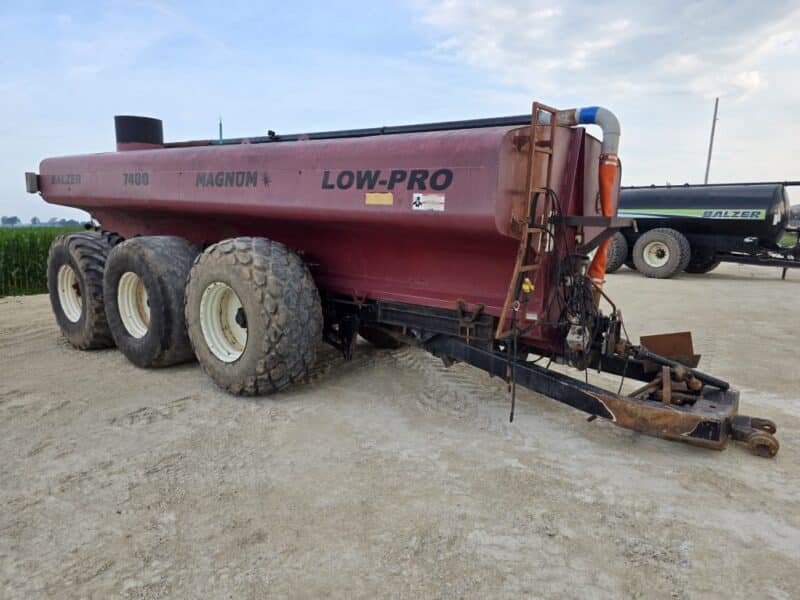 7400 Gallon TriAxle Balzer Tanker