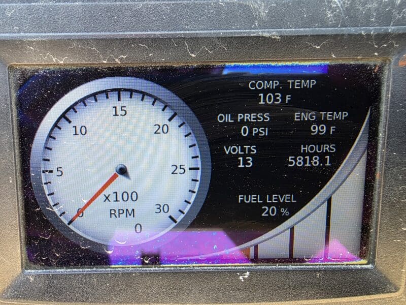 AC-86 375 CFM 2015 Sullivan 4.5L Cummins Engine Air Compressor