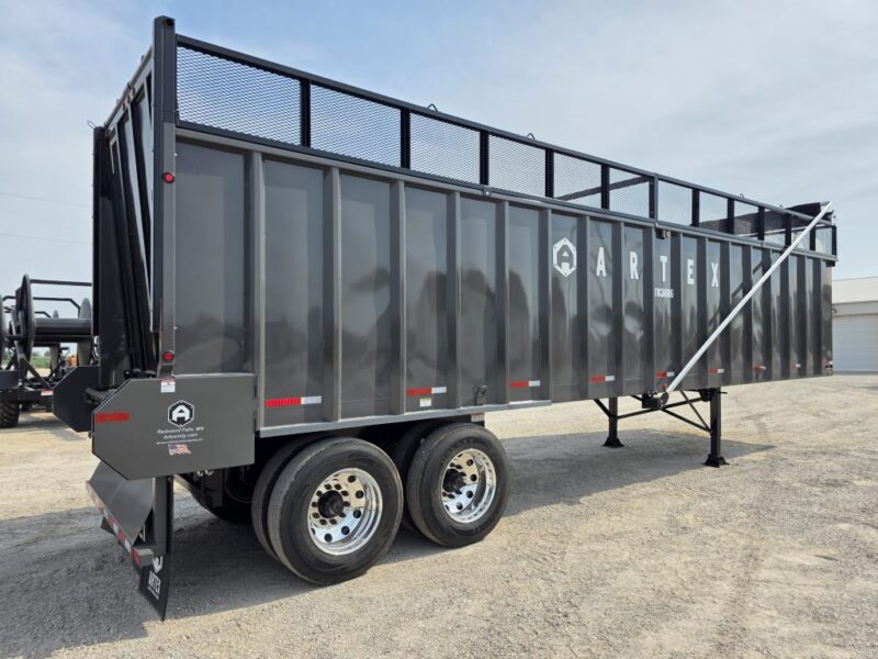36′ Artex Trailer Feed Box-TR3606-with 2′ Mesh Sides FOR RENT!