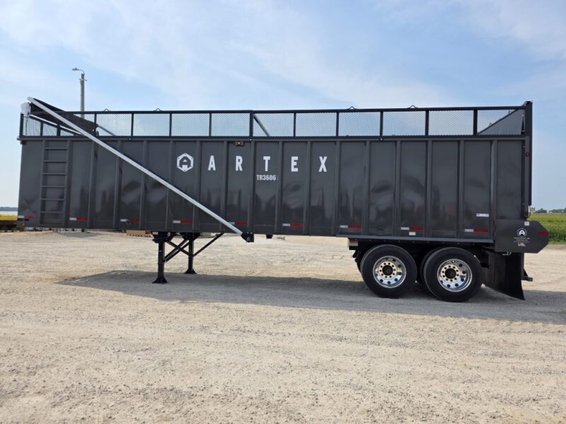 36′ Artex Trailer Feed Box-TR3606-with 2′ Mesh Sides FOR RENT!